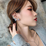 Stunning Selection Rhinestone Hanging Stud Earrings - Best Online Prices - The Jewellery Supermarket