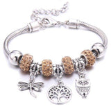 Vintage Tree of Life LOVE beads Charm Bracelets & Bangles - The Jewellery Supermarket