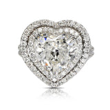 New Lovely Luxury Heart Cut Design AAA+ Quality CZ Diamonds Engagement Ring - The Jewellery Supermarket