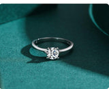 NEW - Top Quality Sparkling AAAA Quality Simulated Diamonds Charm Heart Fine Ring - The Jewellery Supermarket
