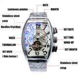 Top Brand Luxury Tourbillon Skeleton Automatic Mechanical Men's Watches - The Jewellery Supermarket