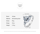 NEW - Luxury 5ct Pear Shaped AAAA Quality Simulated Diamonds Fine Ring - The Jewellery Supermarket