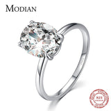 Big  Luxury Oval Cut Clear AAAA Simulated Diamonds Ring For Women - Engagement Wedding Promise Ring