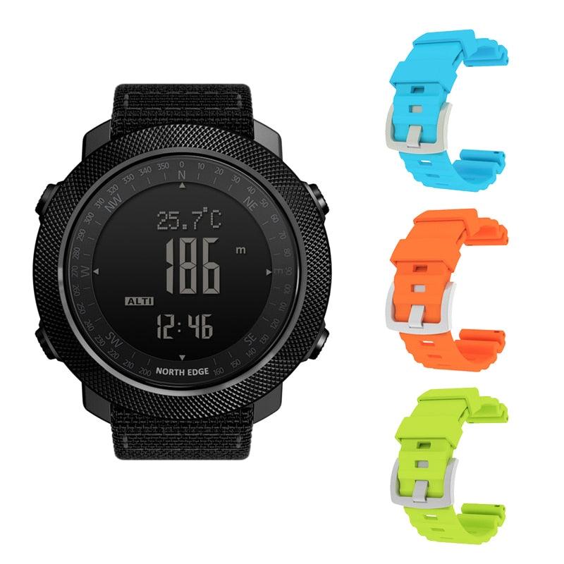 NEW MENS WATCHES - Running Swimming Military Altimeter Barometer Compass Sport Digital watch - The Jewellery Supermarket