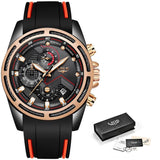 NEW ARRIVAL - Top Luxury Brand Fashion Quartz Waterproof Sports Wrist Watch - The Jewellery Supermarket