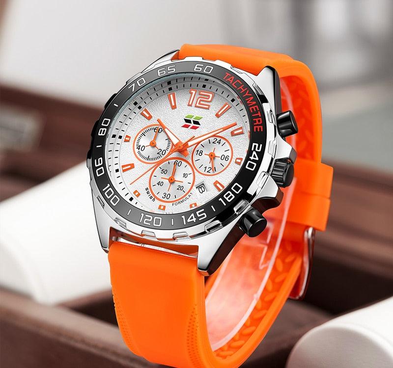 NEW ARRIVAL - Top Brand Luxury Fashion Design Quartz Sports Waterproof Watches for Men - The Jewellery Supermarket