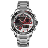 NEW ARRIVAL - Top Luxury Brand Sports Men's Watches - Quartz Chronograph Analog Stainless steel Military Wrist Watch For Man - The Jewellery Supermarket