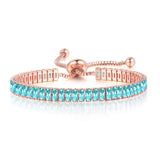 NEW Luxury 2.5*5 mm Multicolor AAA+ Zircon Diamonds Women's Tennis Bracelets - BEST SELLER - The Jewellery Supermarket