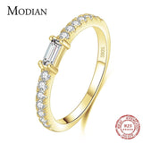 Elegant Silver Sterling Classic Charm AAA+ Zirconia Diamonds Rings - The Jewellery Supermarket