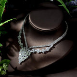 NEW - Brilliant Crystal AAA+ Cubic Zirconia Diamonds Jewellery Set - The Jewellery Supermarket