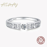 NEW ARRIVAL Geometric Line AAAA Quality Simulated Diamonds Fines Rings