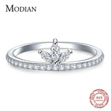 Charming Silver Crown Full AAA+ Cubic Zirconia Engagement Ring - The Jewellery Supermarket