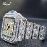 Luxury Stylish Iced Out Full Simulated Diamonds Quartz Watches For Men or Women - The Jewellery Supermarket