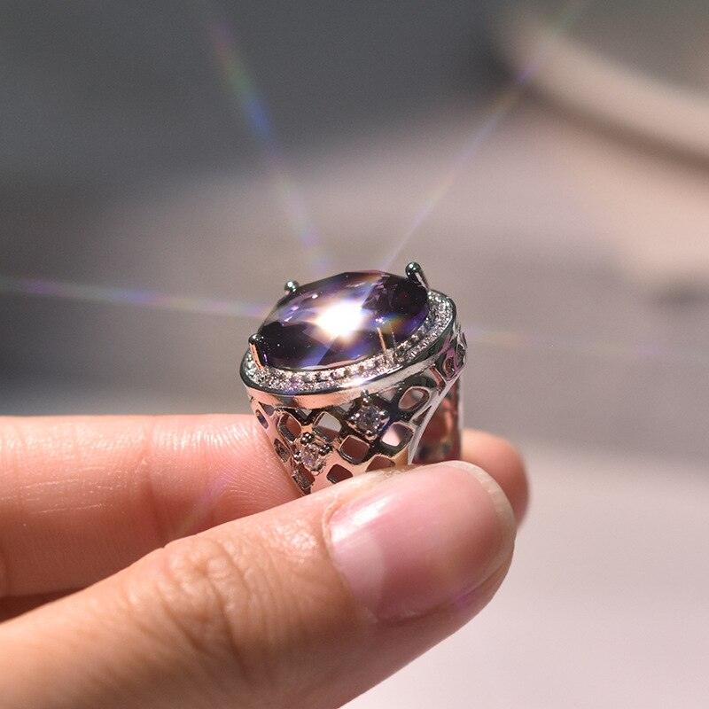 VINTAGE FASHION RINGS Gorgeous Round 2 Carat Cz Diamond Style Ring - The Jewellery Supermarket