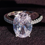 New Arrivals Luxury Beautiful  AAA+ Quality CZ Diamonds Wedding Engagement Rings For Women