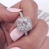 NEW ARRIVAL Designer Multiple Colours AAA+ Quality CZ Diamonds Engagement Promise Ring - The Jewellery Supermarket