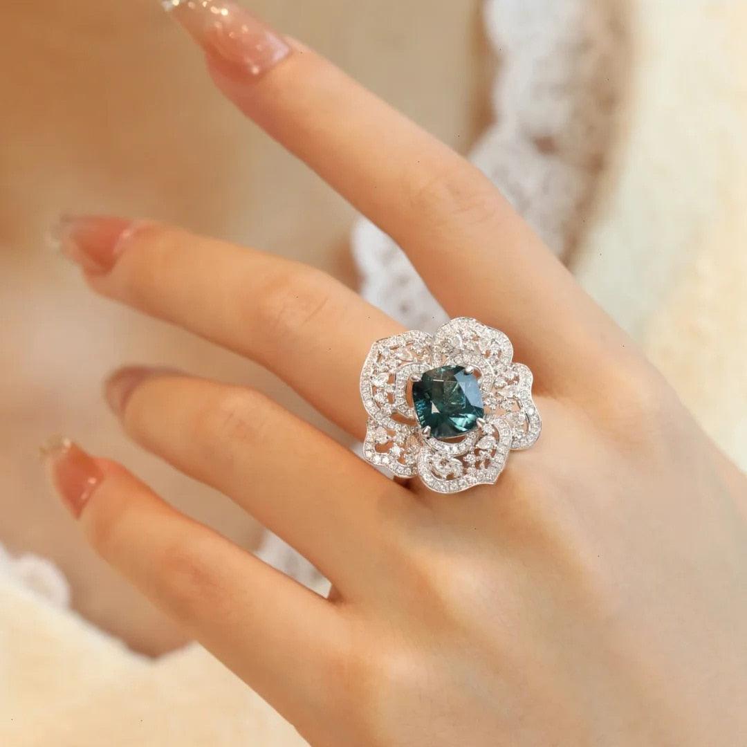 NEW VINTAGE RINGS Luxury Floral adjustable Size Fashion High Quality Rings - The Jewellery Supermarket
