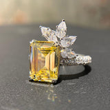 New Arrival Luxury Women AAA+ Quality Cubic Zirconia Diamonds Fashion Ringa