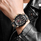 NEW GIFT IDEAS - Luxury Mens Watches Large Dial Sports Watch - The Jewellery Supermarket