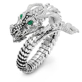 New Arrival -  Exaggerated Dragon Silver Colour Fashion Ring