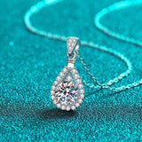 Breathtaking VVS Round Cut High Quality Moissanite Diamond Necklace for Women - Luxury Jewellery