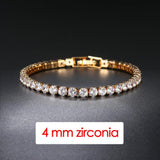 NEW - Gorgeous Trendy AAA+ Cubic Zirconia Diamonds Popular Tennis Bracelets - The Jewellery Supermarket