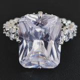 New Luxury Cushion Cut Designer Lovely AAA+ Quality CZ Diamonds Engagement Ring - The Jewellery Supermarket