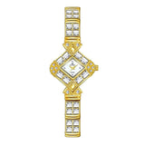 Fashion Crystal Quartz Rhinestone Golden Colour Ladies Watch - The Jewellery Supermarket