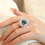 NEW VINTAGE RINGS Luxury Floral adjustable Size Fashion High Quality Rings - The Jewellery Supermarket