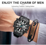 NEW MENS WATCHES Top Luxury Brand Fashion Sport Chronograph Waterproof Quartz watch - The Jewellery Supermarket
