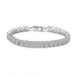IMPRESSIVE New Shiny AAA+ Cubic Zirconia Simulated Diamonds Tennis Bracelets For Women - The Jewellery Supermarket