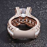 New Arrival Fashion Round Cut Gorgeous AAA+ Quality AAA+ CZ Diamonds Luxury Ring - The Jewellery Supermarket
