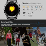 NEW MENS WATCHES - Full circle touch screen steel Band luxury Bluetooth call Sport Activity Smart watch - The Jewellery Supermarket