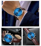 GREAT GIFTS - Popular Waterproof Quartz Chronograph Sport Business Wristwatch - The Jewellery Supermarket