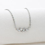Super D Color VVS High Quality Moissanite Diamonds Necklace for Women Certified Pendants Female Choker