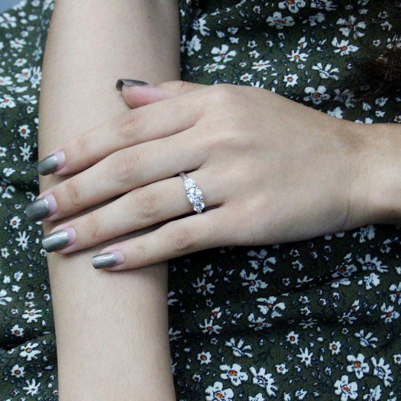 Wonderful 2ctw Round Cut Moissanite Diamond Double Halo Engagement & Wedding Ring - The Jewellery Supermarket