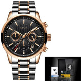 Great Gifts for Men -  Top Brand Luxury Casual Quartz Waterproof Multifunction Mens Watches