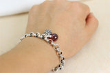 Best Gift Ideas - Silver Color Hollow Bell Chain Fashion Bracelet - The Jewellery Supermarket