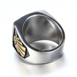 European and American 316L Titanium Steel Men's Masonic ring - The Jewellery Supermarket