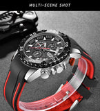 Great Gifts for Men - Top Brand Waterproof Sport Quartz Big Dial Chronograph Watch For Men - The Jewellery Supermarket