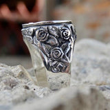 Masonic Symbol 316L Stainless Steel Freemason Rings for Men - The Jewellery Supermarket