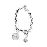 Charming Gifts - New Fashion Silver Colour Chain Vintage Handmade Bracelet for Women - The Jewellery Supermarket