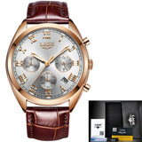 Ideal Gifts for Men - Top Brand Luxury Men's Fashion Business Waterproof Quartz Watch - The Jewellery Supermarket