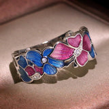 New 2022 - Handmade Fashion Flower Butterfly AAA+ Zircon Ring - The Jewellery Supermarket