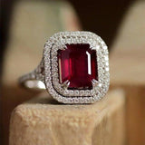 Brilliant ♥︎ High Quality AAA+ Cubic Zirconia Diamonds ♥︎ Luxury elegant Women's Ring