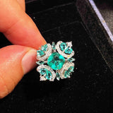New Arrival Paraiba Tourmaline Gemstone Charming Jewelry Ring - The Jewellery Supermarket