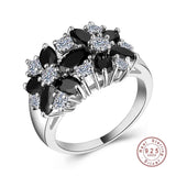 Sparkling Brilliant AAA CZ Crystals Wedding Engagement Ring - The Jewellery Supermarket