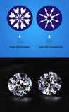 Super Snowflake style 1ct GH colour Moissanite Diamond Ring - The Jewellery Supermarket