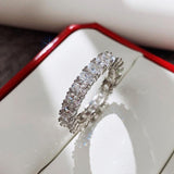 Fashionable Shiny Oval Shape AAA+ Cubic Zirconia Diamonds Engagement Fine Jewelry - The Jewellery Supermarket