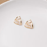 Fashion New Earrings Temperament Simple Retro Geometry Triangle Earrings - The Jewellery Supermarket
